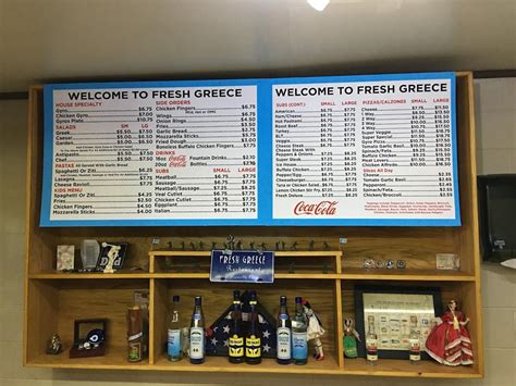 fresh greece niceville menu